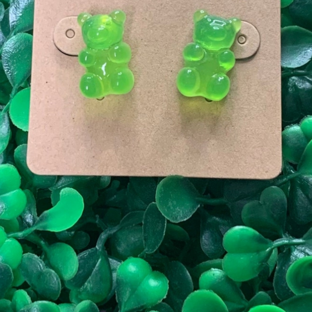 Gummy bear earrings ๐๐ - Picture 3 of 3